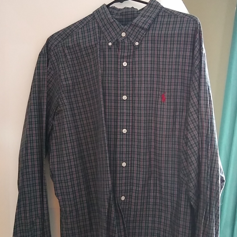 Ralph Lauren Polo Button down shirt Sz XXL